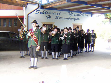 Fronleichnam Grades bei Fa. Stromberger